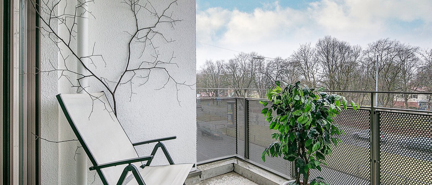 Wohnung München Schwabing-Georgenschwaige 03 Balkon 9904