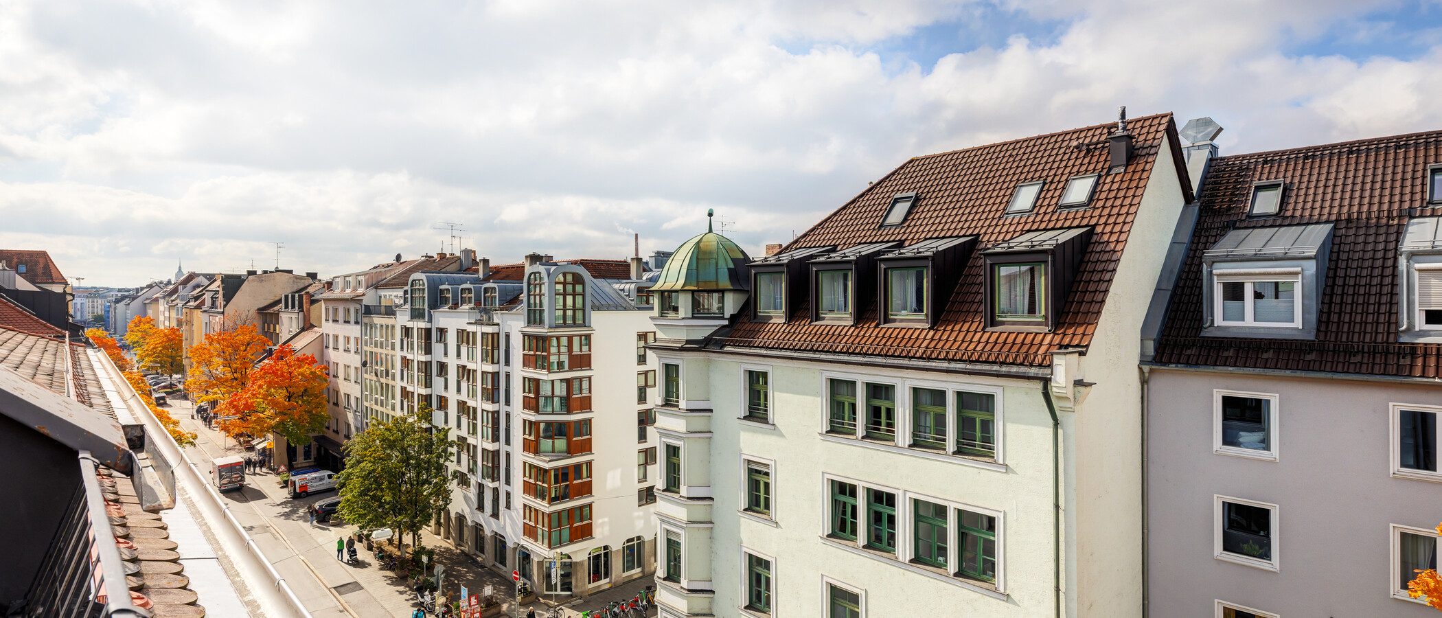 Maisonette-Galerie Wohnung München Maxvorstadt - Museumsviertel 01 Aussicht 9925