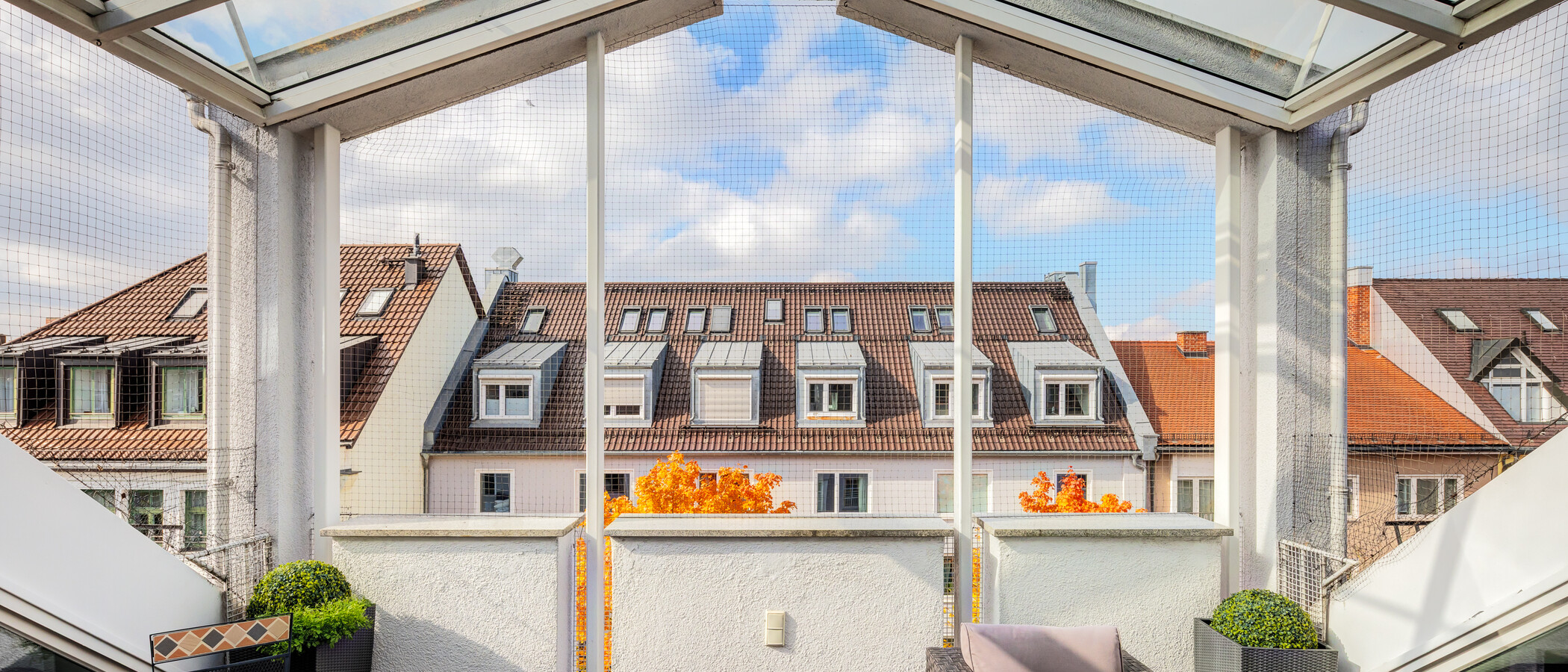 Maisonette-Galerie Wohnung München Maxvorstadt - Museumsviertel 02 Dachterrasse 9925