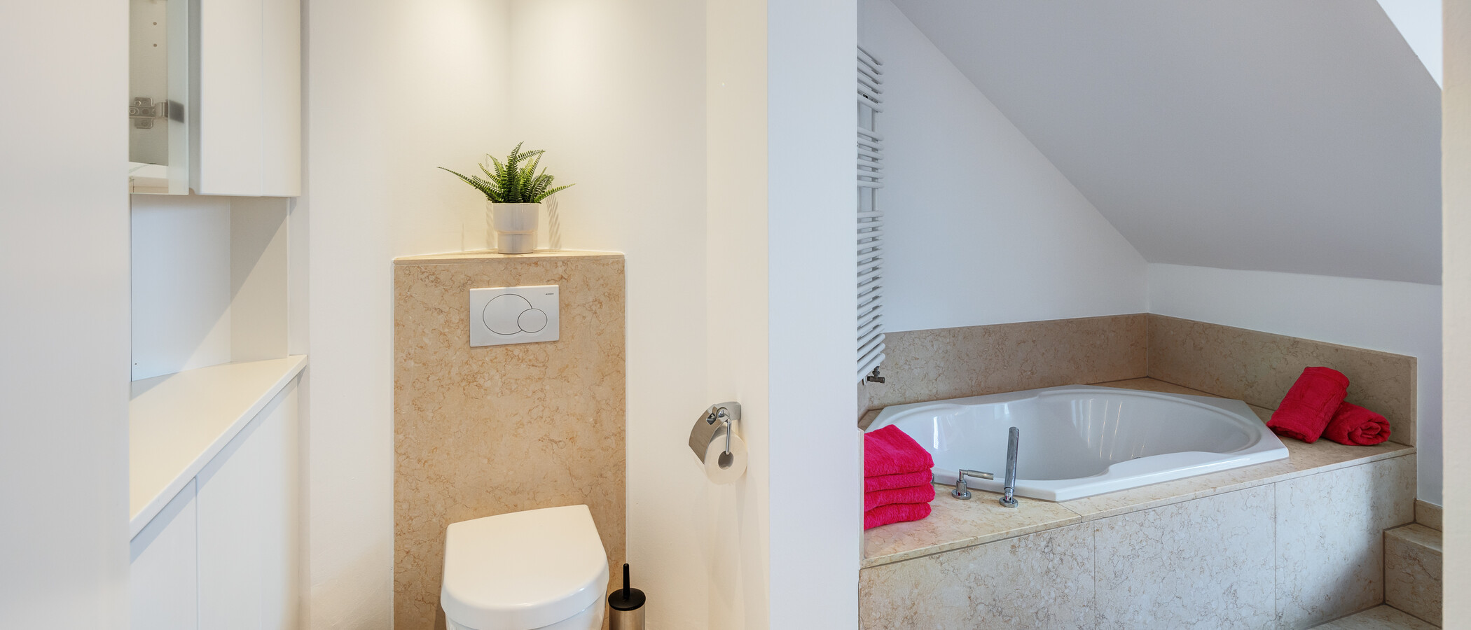Maisonette-Galerie Wohnung München Maxvorstadt - Museumsviertel 02 1. Badezimmer 9925