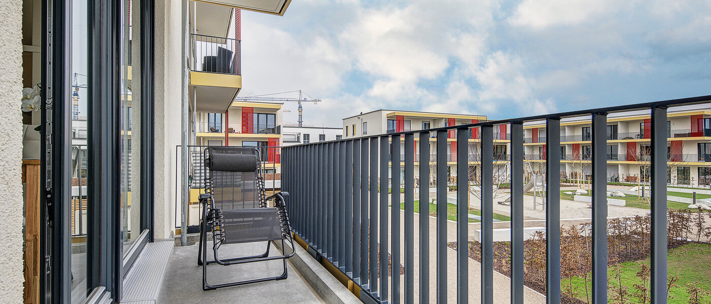 Apartment München Messestadt Riem 01 Balkon 9927