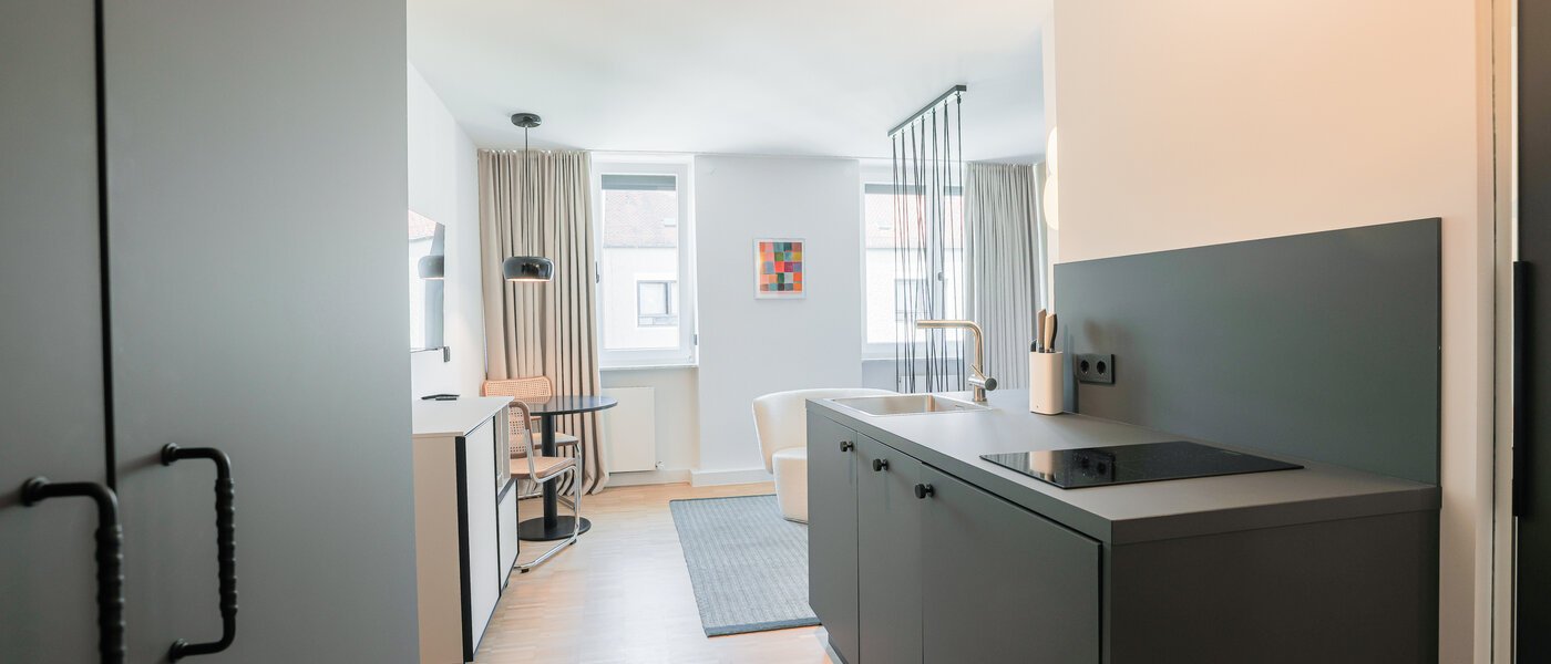 Villa München Lehel 02 Küche 995