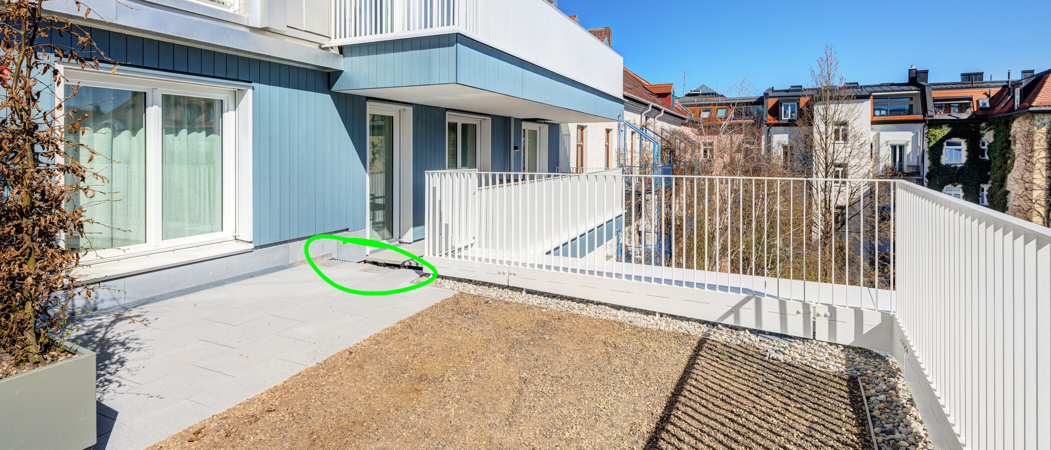 Villa München Schwabing - Domagkpark 01 Dachterrasse 995