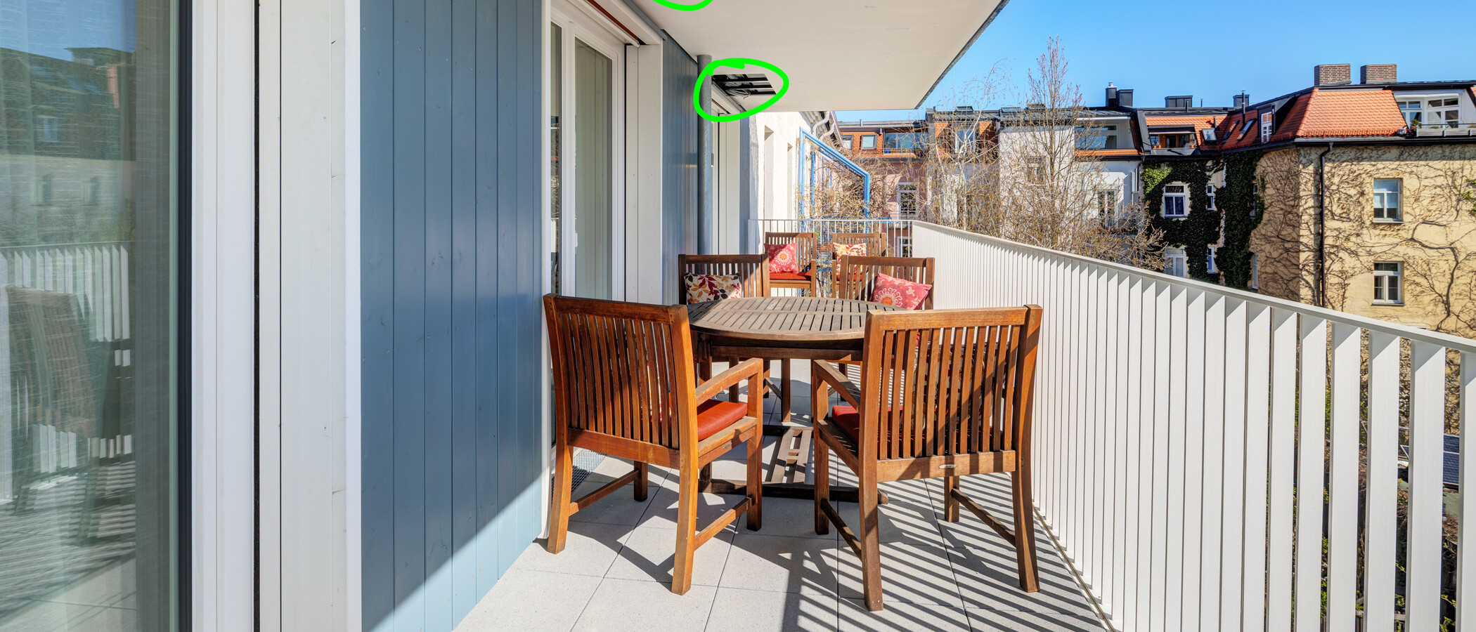 Villa München Schwabing - Domagkpark 04 Dachterrasse 995