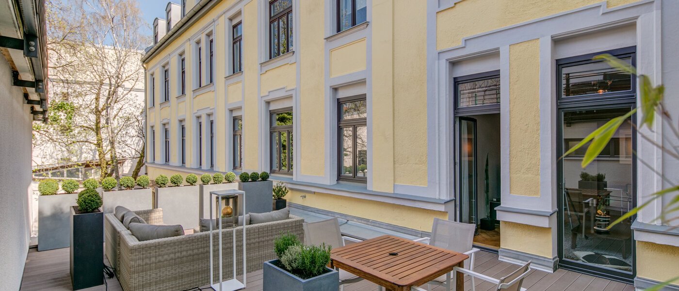 Wohnung München Gärtnerplatzviertel 01 Terrasse 9966