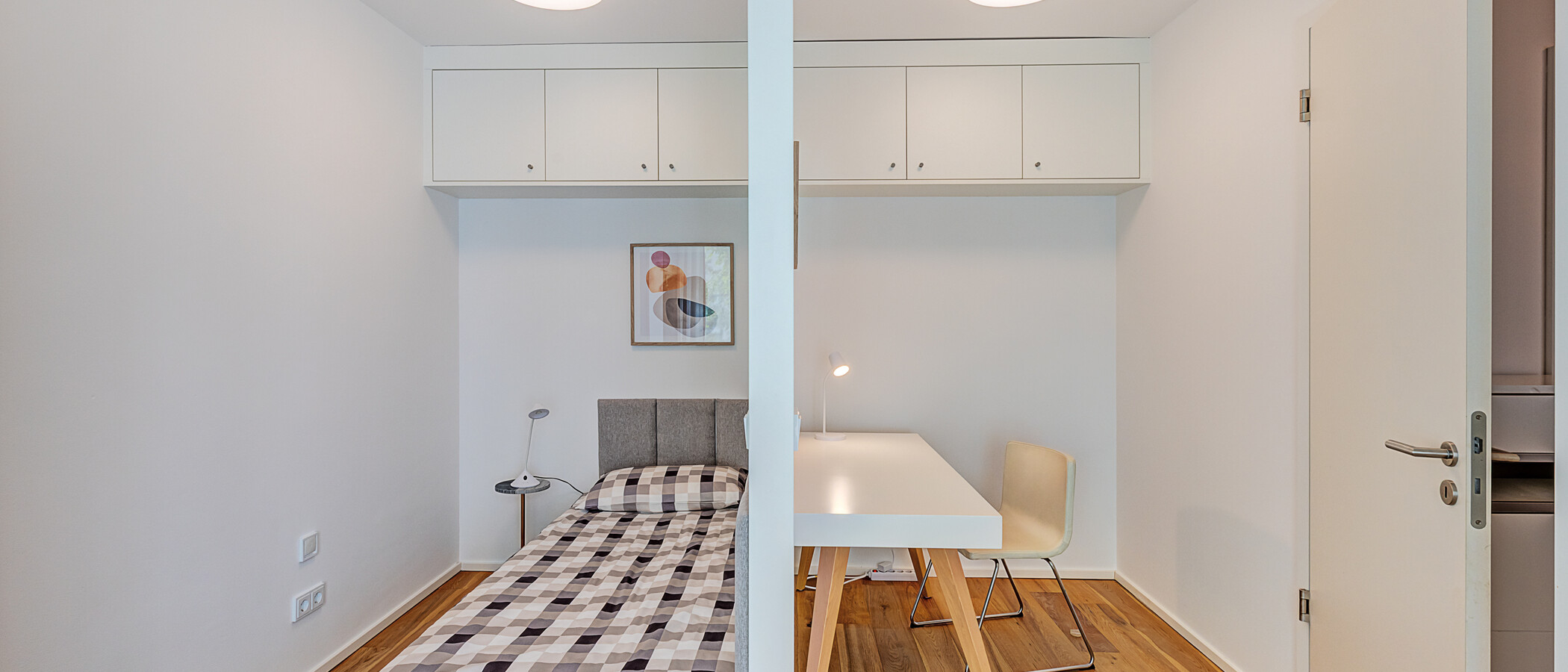Wohnung München Ludwigsvorstadt 01 2. Schlafzimmer	 9983