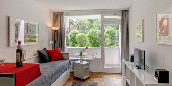 Apartment mit 1 Zimmer | München-Schwabing | 10010
