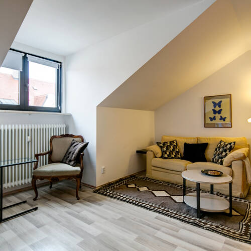 Dachgeschosswohnung mit 1 Zimmer | München-Isarvorstadt | 10048