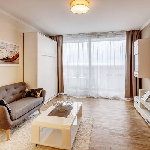 Wohnung mit 1 Zimmer | München-Arabellapark | 11073