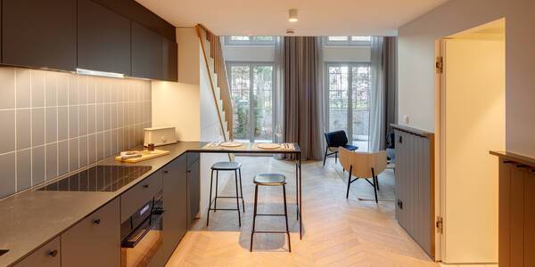 Maisonette-Galerie Wohnung mit 1.5 Zimmern | München-Herzogpark | 12521
