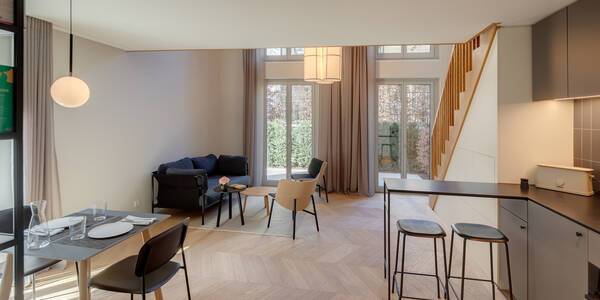 Maisonette-Galerie Wohnung mit 1.5 Zimmern | München-Herzogpark | 12522