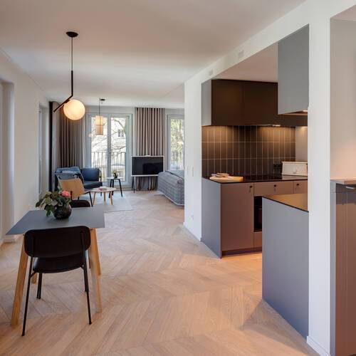 Wohnung mit 1 Zimmer | München-Herzogpark | 12526