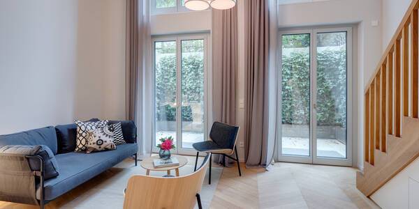 Maisonette-Galerie Wohnung mit 1.5 Zimmern | München-Herzogpark | 12615