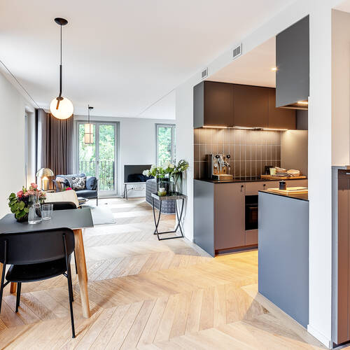 Wohnung mit 1 Zimmer | München-Herzogpark | 12619