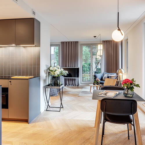 Wohnung mit 1 Zimmer | München-Herzogpark | 12620
