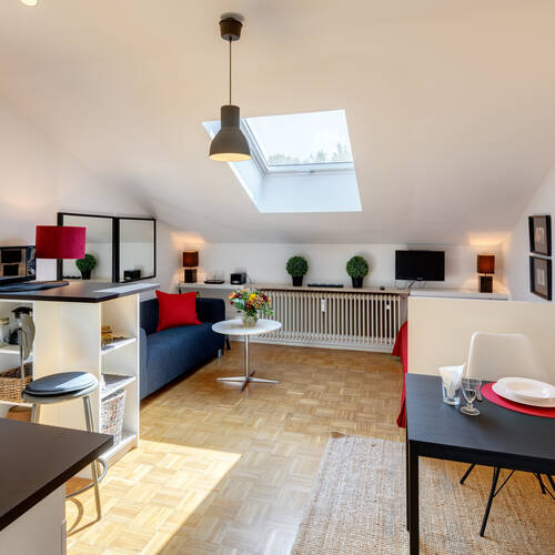 Dachgeschosswohnung mit 1 Zimmer | Kreuth | 12696