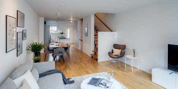 Reihenhaus mit 4.5 Zimmern | München-Schwabing | 12793