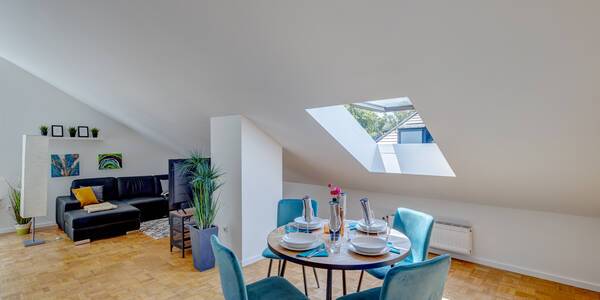 Dachgeschosswohnung mit 1.5 Zimmern | München-Waldtrudering | 13621