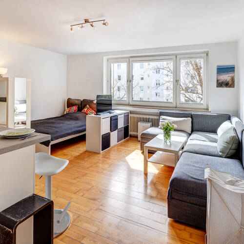 Wohnung mit 1 Zimmer | München-Schwabing-West | 13917