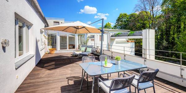 Dachterrassenwohnung mit 4.5 Zimmern | München-Solln | 14396