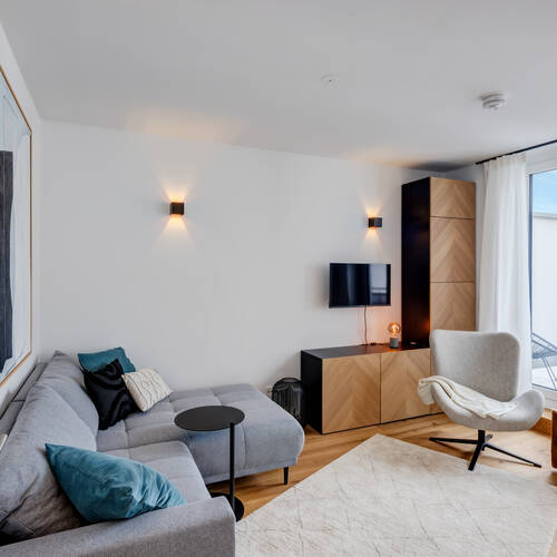 Dachterrassenwohnung mit 2 Zimmern | München-Sendling-Westpark | 14433