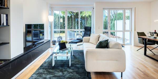 Gartenwohnung mit 2 Zimmern | München-Bogenhausen | 14634