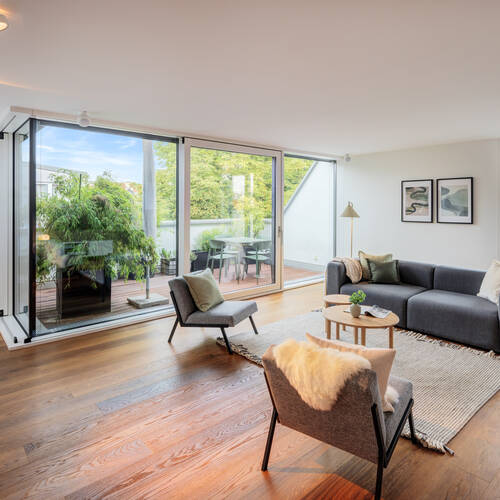 Dachterrassenwohnung mit 4.5 Zimmern | München-Ludwigsvorstadt | 14956