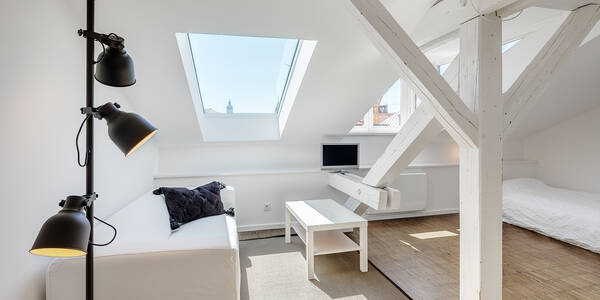 Dachgeschosswohnung mit 1 Zimmer | München-Altstadt | 2517