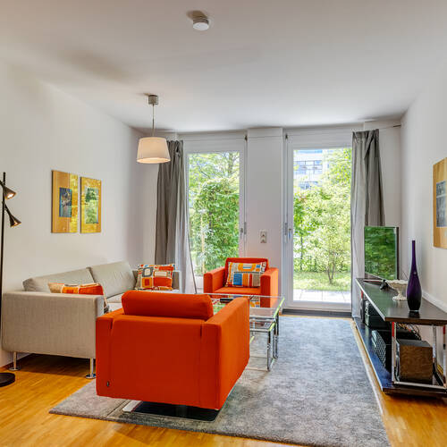 Gartenwohnung mit 2.5 Zimmern | München-Schwanthalerhöhe | 4454