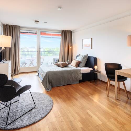 Wohnung mit 1 Zimmer | München-Schwabing | 4700