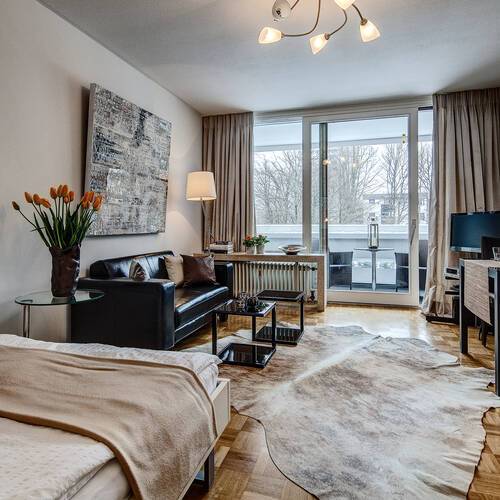 Wohnung mit 1 Zimmer | München-Arabellapark | 6126