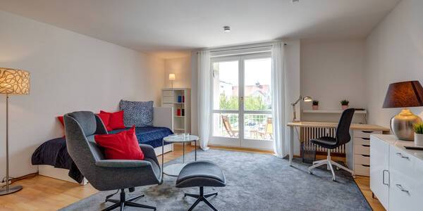 Wohnung mit 1 Zimmer | München-Schwabing | 6538