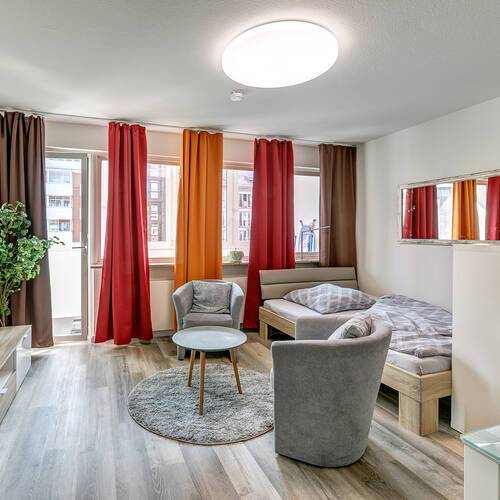 Wohnung mit 1 Zimmer | München-Schwabing | 7687