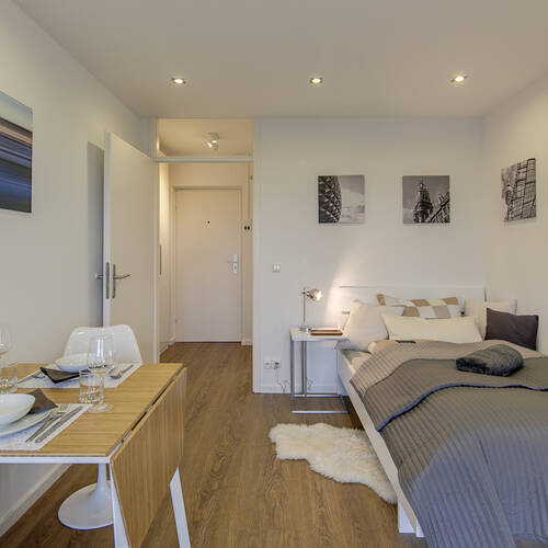 Wohnung mit 1 Zimmer | München-Schwabing | 8358