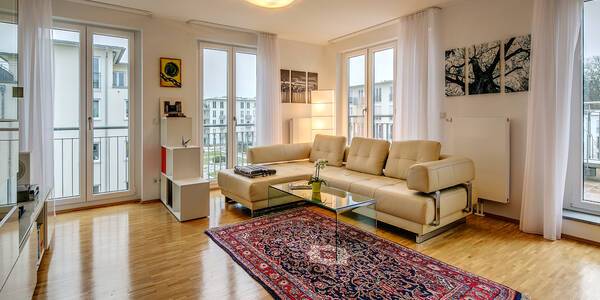 Dachterrassenwohnung mit 2 Zimmern | München-Nymphenburg | 9208