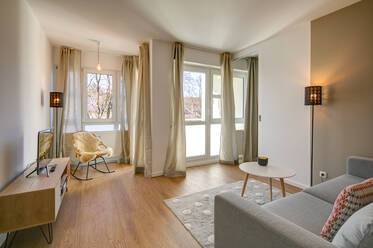 Großzügige 1,5 Zimmer Wohnung im Vintage-Design 