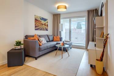 Top möblierte Balkonwohnung