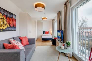 Schön geschnittenes Apartment - modern möbliert