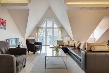Stilvoll möblierte Dachterrassenwohnung