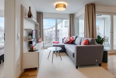 Neubau 2017: top möblierte 2-Zimmer-Wohnung