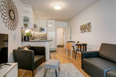 Modern möblierte 2-Zimmer Wohnung auf Zeit mieten