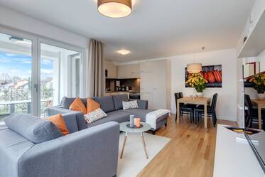Möblierte 3-Zimmer Wohnung, in direkter Nähe zur U2