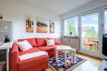 Schwabinger Flair - möblierte 2-Zimmer Wohnung 