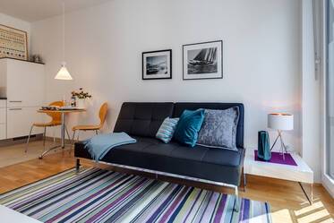 Hochwertige 2-Zimmer-City-Wohnung in sehr beliebter Lage im Dreimühlenviertel, hochwertig möbliert