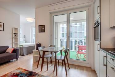 Wohnen auf Zeit - Schöne 1-Zimmer-Wohnung in Milbertshofen