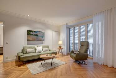 Exklusiv möblierte 2-Zimmer-Wohnung