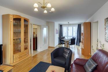 Zur Miete: 3-Zimmer-Familienwohnung (2 Schlafzimmer)