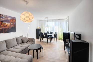 Helle 3-Zimmer-Wohnung, 2 Schlafzimmer