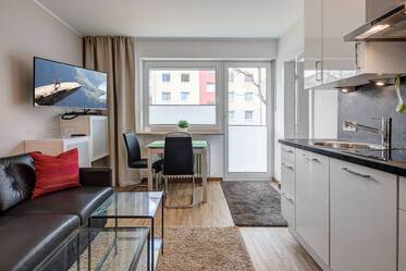 Neu möblierte 1-Zimmer-Wohnung beim OEZ