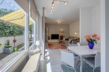 Sonnige möblierte Dachterrassenwohnung auf Zeit mieten